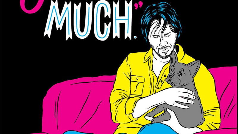 Ilustração do livro "Se Keanu fosse seu namorado: O homem, o mito, o WHOA!" (Foto: HACHETTE BOOK GROUP)