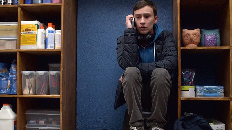 Keir Gilchrist em Atypical (foto: reprodução/ Netflix)