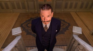 Kenneth Branagh como Hercule Poirot em Morte no Nilo (Foto: Rob Youngson)