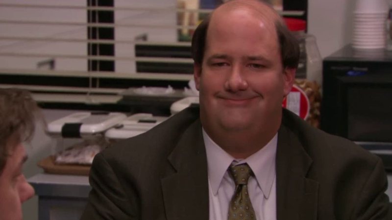 Brian Baumgartner em The Office (Foto: Reprodução)