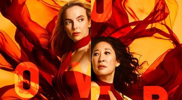 Pôster "I'm Over You" de divulgação da terceira temporada de Killing Eve (Foto: Reprodução / Twitter)