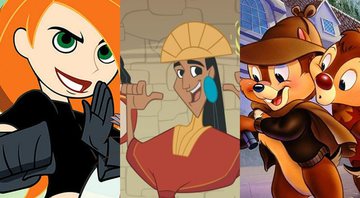 Kim Possible, A Nova Escola do Imperador, Tico e Teco  e os Defensores da Lei (foto: reprod. Disney)