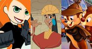 Kim Possible, A Nova Escola do Imperador, Tico e Teco  e os Defensores da Lei (foto: reprod. Disney)