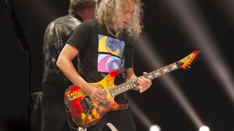 Kirk Hammett, do Metallica (Foto: Owen Sweeney/Invision/AP)