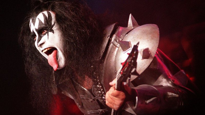 Gene Simmons, baixista do Kiss (foto: AP)