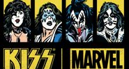 Kiss e Marvel (Foto: Reprodução/Twitter)