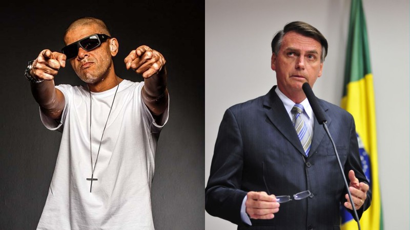 KL Jay e Jair Bolsonaro (Foto 1: Rui Mendes e Foto 2: Gustavo Lima / Câmara dos Deputados)