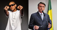 KL Jay e Jair Bolsonaro (Foto 1: Rui Mendes e Foto 2: Gustavo Lima / Câmara dos Deputados)