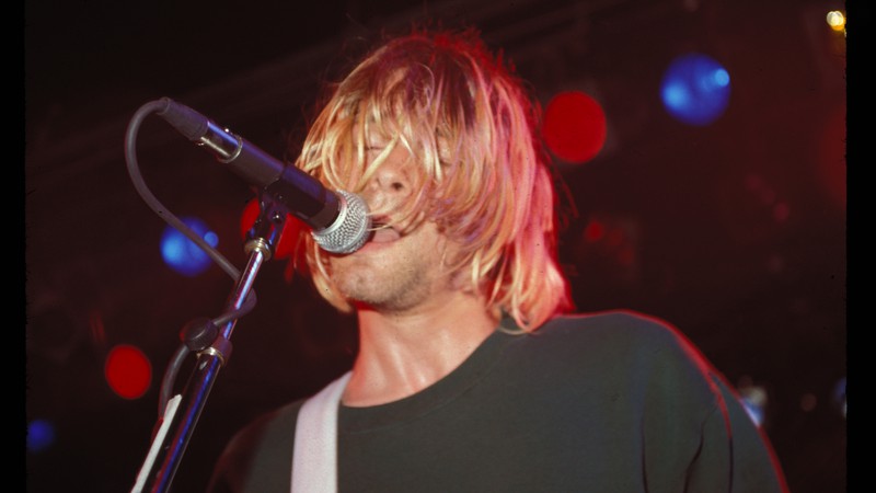 Kurt Cobain em agosto de 1991 (Foto: Kevin Estrada/MediaPunch/IPX)