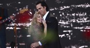 Kyle Minogue e Nick Cave (Foto: Joel C Ryan/ Invision / AP)