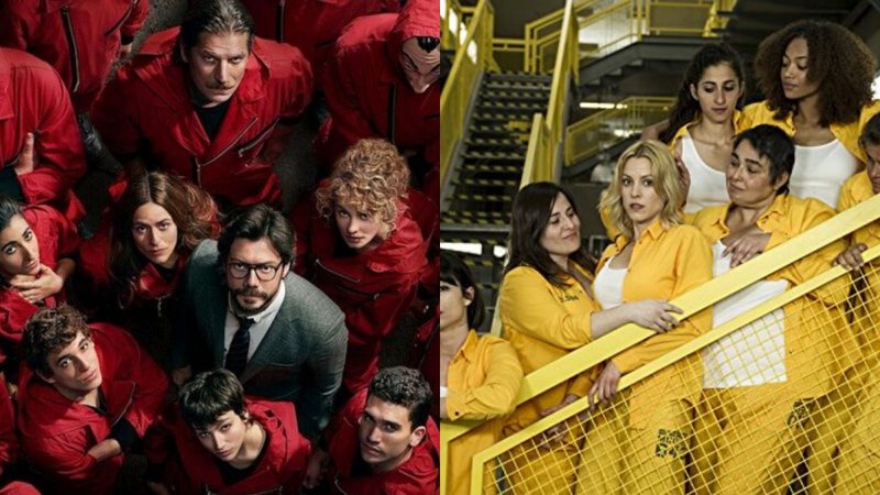 La Casa de Papel e Vis a Vis (Foto: Reprodução)