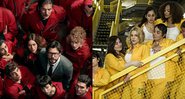 La Casa de Papel e Vis a Vis (Foto: Reprodução)