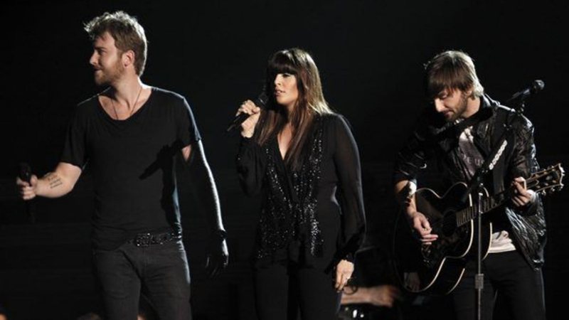 Lady A em apresentação ao vivo (Foto: AP)