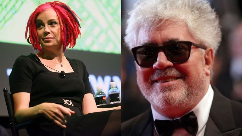 Lana Wachowski (Foto: Getty Images /Astrid Stawiarz) e Pedro Almodóvar (Foto: Joel Ryan /AP)