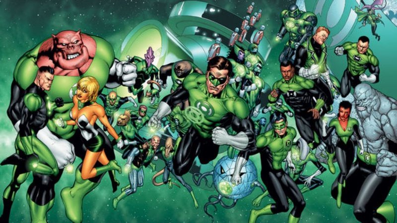 Tropa dos Lanternas Verdes em Blackest Night #0 (Foto: Reprodução/DC Comics)