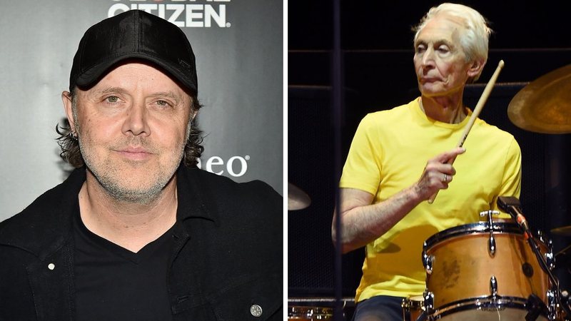 Charlie Watts (Foto: Kevin Winter/Getty Images) | Lars Ulrich (Foto: Theo Wargo / Getty Images for Global Citizen)