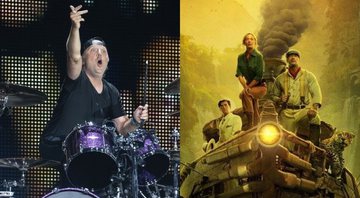 Montagem de Lars Ulrich (Foto: Sven Hoppe/picture-alliance/dpa/AP Images) e Jungle Cruise (Foto: Divulgação)