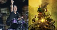 Montagem de Lars Ulrich (Foto: Sven Hoppe/picture-alliance/dpa/AP Images) e Jungle Cruise (Foto: Divulgação)