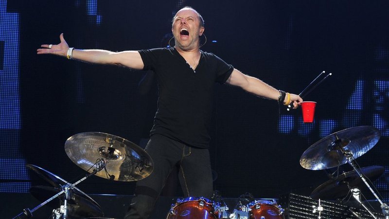 Lars Ulrich, baterista do Metallica (Foto: Theo Wargo/Getty Images)