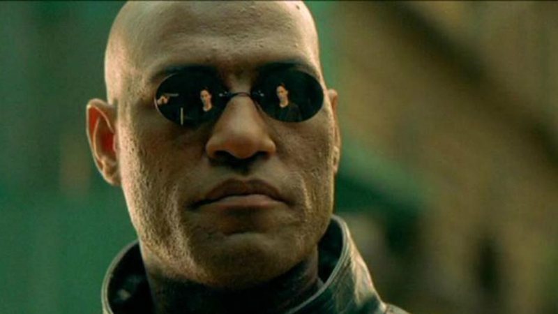 Laurence Fishburne em Matrix (Foto: Reprodução via IMDB)