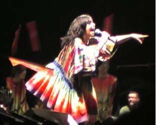 Björk, em SP: vestida feito uma entidade - Fernanda Soares/(Still)