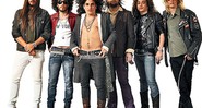 Rock Lesbians (da esq. para a dir.): Rick, Aranha, Theo, Peter, Borruda e Arthur - Edu Mendes