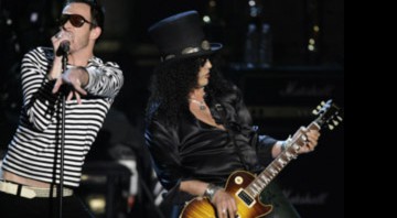 Scott Wailand (à esquerda) e Slash - AP