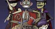 A banda virtual Gorillaz, uma das mais conhecidas obras de Jamie Hewlett - Divulgação/Myspace da banda