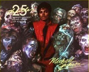 <i>Thriller 25</i> ganhou uma nova capa, com zumbis ao lado de Michael Jackson - Reprodução