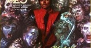 <i>Thriller 25</i> ganhou uma nova capa, com zumbis ao lado de Michael Jackson - Reprodução