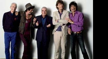 Scorsese, entre os Stones: documentário será lançado em abril - Divulgação