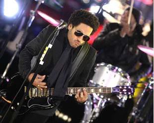 Lenny Kravitz no Brasil: quatro shows cancelados - AP