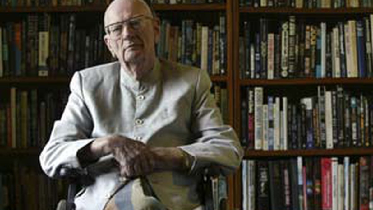 Arthur C. Clarke, que morreu nesta terça, aos 90 anos - AP