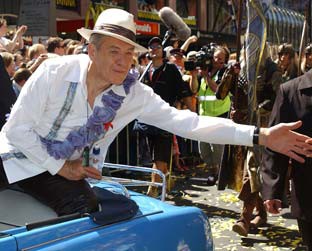 Ian McKellen: fã de indie rock - AP