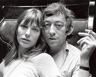 Gainsbourg, com Jane Birkin, em 1969: mais cultuado do que nunca