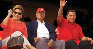 MÃE, PAI E FILHO: Dona Elena, candidata, Hugo de Los Reyes Chávez, governador, e Hugo Chávez, presidente: a política faz parte da história da família do líder venezuelano - Alejandra Vega