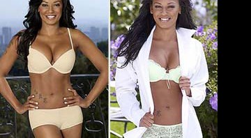 Mel B posou para a marca Ultimo em seu primeiro ensaio como garota propaganda de lingeries - Reprodução