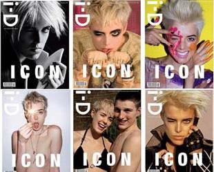 Agyness Deyn, a "nova Kate Moss", em capas da revista <i>ID</i> - Reprodução