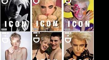 Agyness Deyn, a "nova Kate Moss", em capas da revista <i>ID</i> - Reprodução