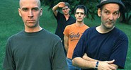 O Fugazi, em 2002(da esquerda para a direita): Lally,Canty, Picciotto e MacKaye - Shawn Scallen/Divulgação