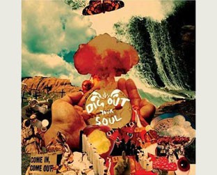 A capa de <i>Dig Out Your Soul</i>, novo álbum do Oasis: lançamento mundial está marcado para 6/10 - Reprodução/Site oficial