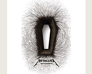 A capa de <i>Death Magnetic</i>: novo disco de inéditas do Metallica deve sair em setembro - Reprodução/Site oficial