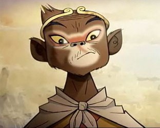 O macaco, baseado no conto <i>Journey to the West</i>, deve escapar de monstros por meio de esportes olímpicos - Reprodução