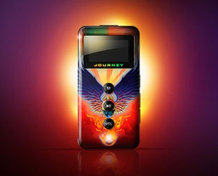 Journey lança mp3 player customizado com 22 músicas por US$ 40 - Divulgação