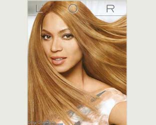 Beyoncé "branquela": jornal acusa companhia de ter clareado a foto da cantora em anúncio publicitário - Divulgação