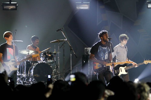 Bloc Party faz playback na festa da MTV Brasil e é vaiado - Argosfoto/Divulgação