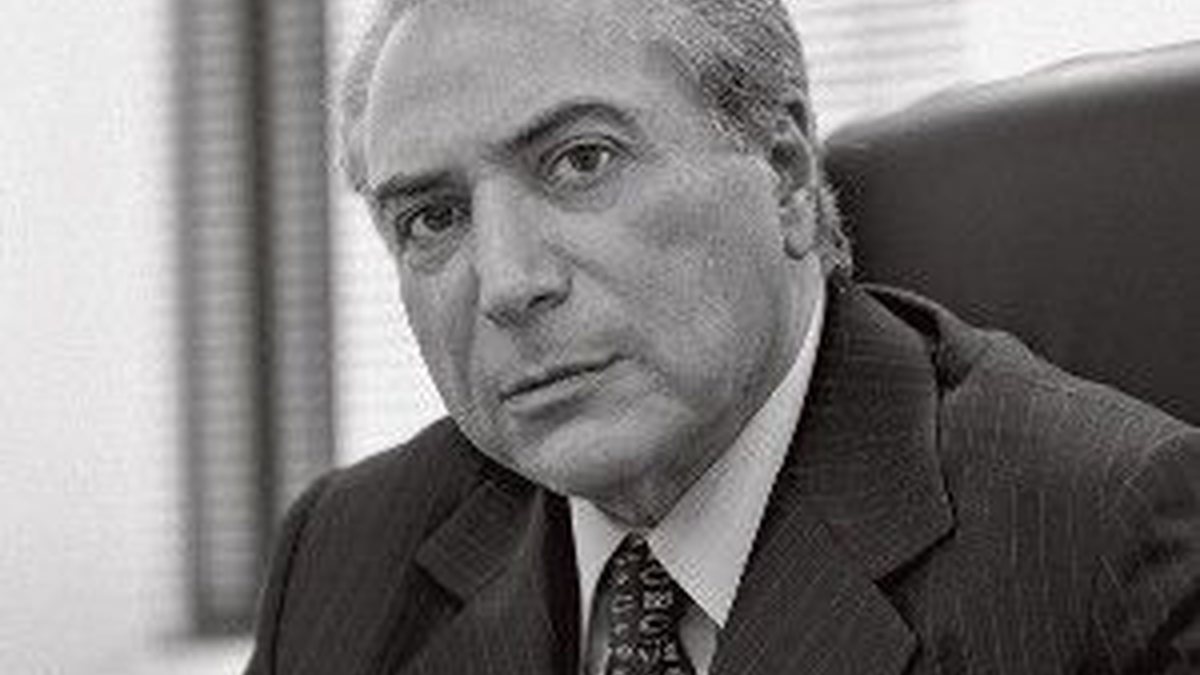 Michel Temer: "Com a redução do número de partidos voltaríamos ao seu exato significado" - Foto Ignácio Aronovich