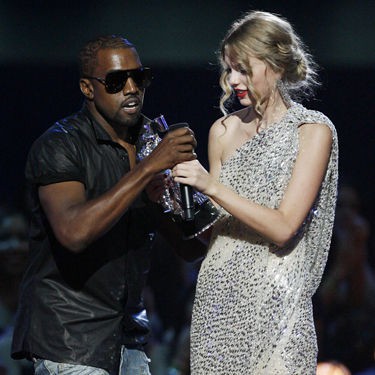 Kanye West e Taylor Swift - AP