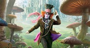 Johnny Depp dá vida ao Chapeleiro Maluco em <i>Alice no País das Maravilhas</i> - Reprodução