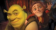 Shrek (Mike Myers) e o vilão Rumpelstiltskin (Walt Dohrn) - Reprodução